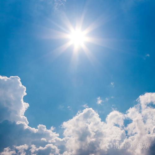 天空与云彩和太阳照片-正版商用图片0bzkrr-摄图新视界