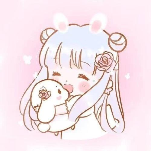 可爱系多人动漫女生闺蜜头像