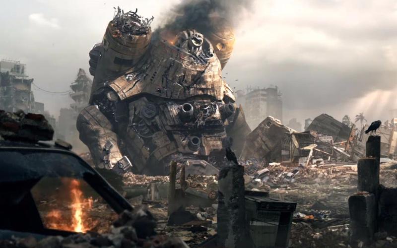 《环太平洋》中国量产机甲地平线勇士号,强大战力的初代机甲