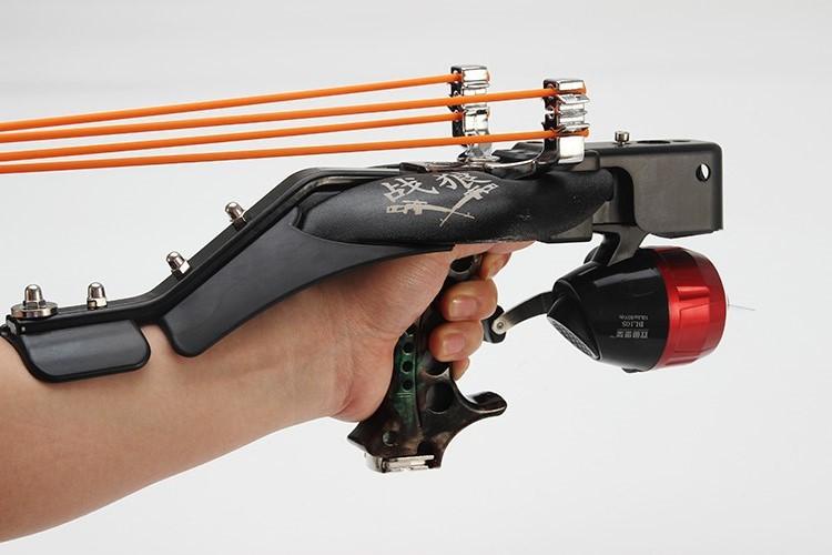 high power slingshot hunting fish slingshot with