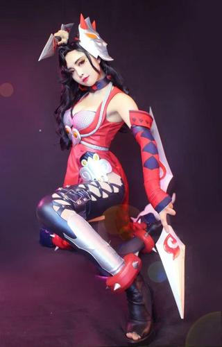 王者荣耀cos:阿轲