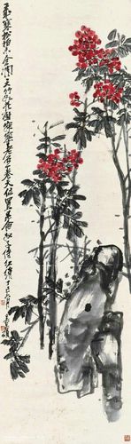 吴昌硕绘画艺术作品精选.第26弹
