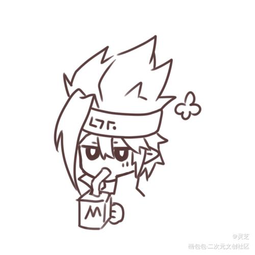 瑞金小小表情_凹凸世界格瑞金q版表情包绘画作品