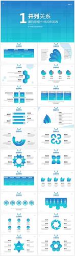 我花了一周时间精心设计,67页ppt常用的逻辑图表都在这里