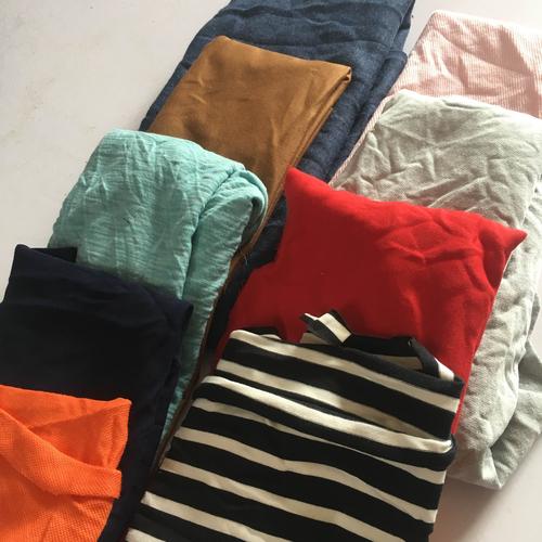 擦机布全棉工业抹布纯棉大块破布吸水不掉毛花色碎布头揩布包邮