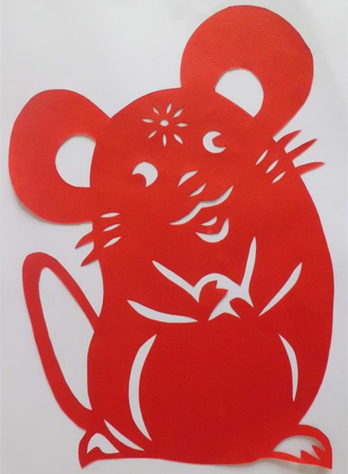 特价纯手工剪纸红十二生肖作品画剪爱奇迹学生简单套装中国风礼品