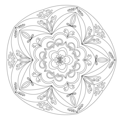 纹样图案设计 纹样绘画 非传统纹样_设计_绘画_纹样_文化_绘画