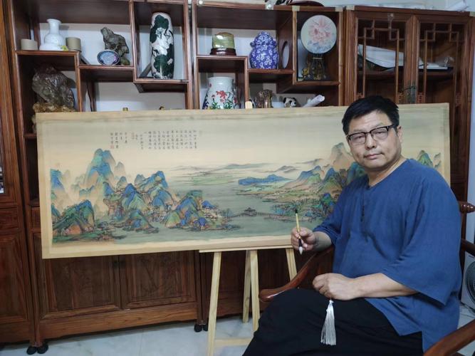 画家专栏 │刘首作——李可染再传弟子 薪火相承
