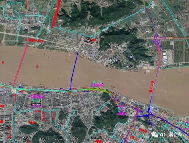并以城市主干道标准延至 临海市杜桥镇区主干道杜前公路,现代大道沙王