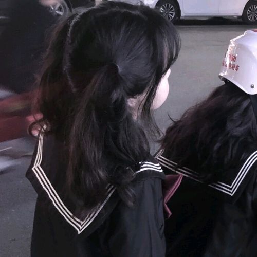 小女生可爱真人闺蜜头像