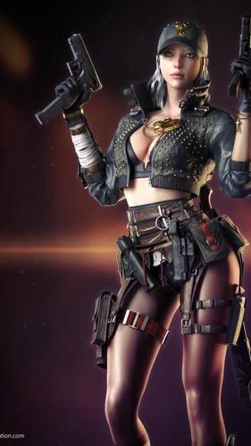 谷歌google pixel 2穿越火线cf零灵魂武者新角色手机超高清壁纸