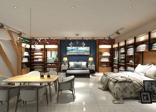 商场专柜装修设计 家纺专柜装修设计 床上用品专柜装修设计