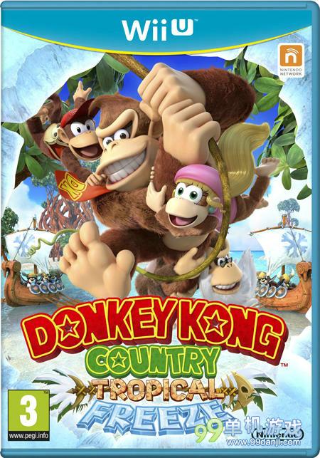 意大利于日前正式曝光了任天堂名下大作《大金刚:热带寒流》(donkey