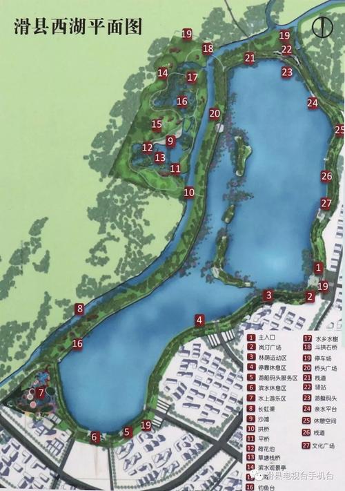 全新滑县西湖美到你不认识,大沙滩,33米楼阁,荷花池