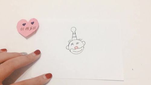 小丑简笔画怎么画?