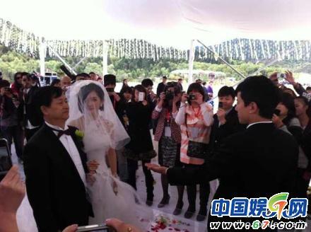 张杰谢娜婚礼现场