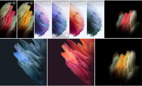 正式发布!三星galaxy s21系列4k原版内置壁纸含动态壁纸分享