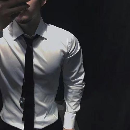 西装纹身头像不露脸