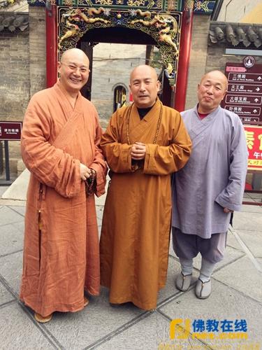 十次朝礼五台山,于9月24日赴普化寺赶斋时,应普化寺住持妙生法师之邀