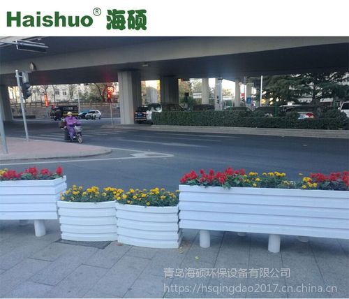 厂家直销路边花箱 园林景观木质花箱 政府定制大花钵花槽