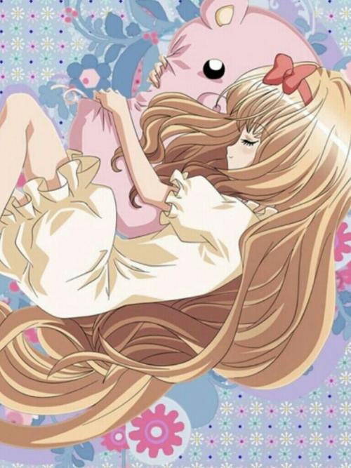 求找一个动漫头像,是一个女孩侧睡的,有刘海