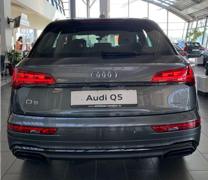 奥迪全新q5海外实拍配熏黑格栅国内优惠幅度下调