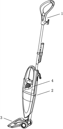一种吸尘器的降噪消音结构制造技术