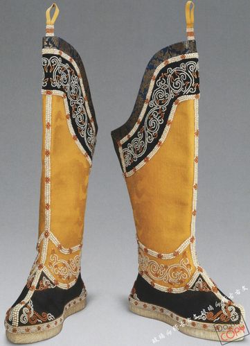 清代宫廷服饰之靴鞋袜篇