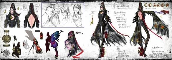 《猎天使魔女》艺术设定集与高清壁纸 一起来换个姿势
