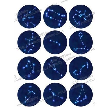 十二星座星空图
