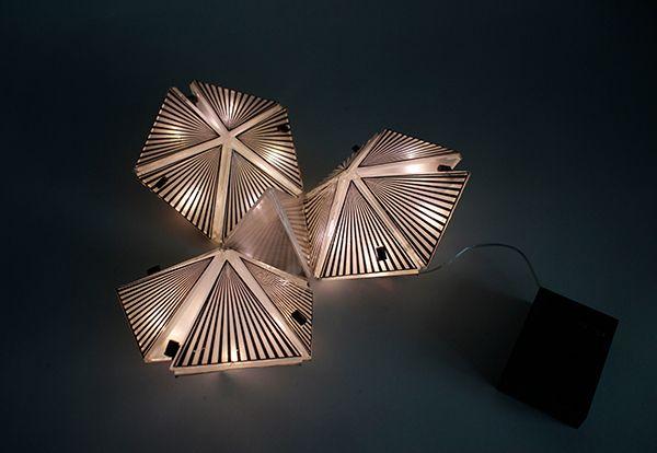origami light创意折纸灯具设计 生活圈 展示 设计时代网-powered by