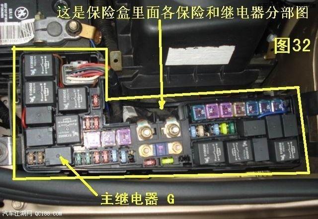 经典帝豪 69 diy省钱达人第9季:帝豪ec7养车小常识     主继电器