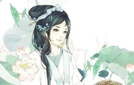 漫画中的西施