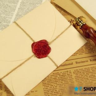 进口草香纸空白信封 火漆信封 明信片信封 复古个性信封