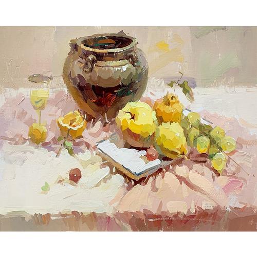 正极色彩线上教学视频联考静物头像水粉画美术基础提升校考课程