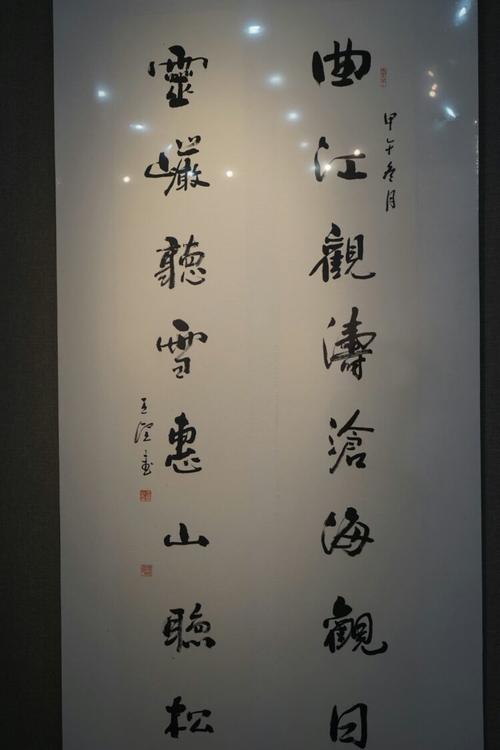 王坚书法作品展