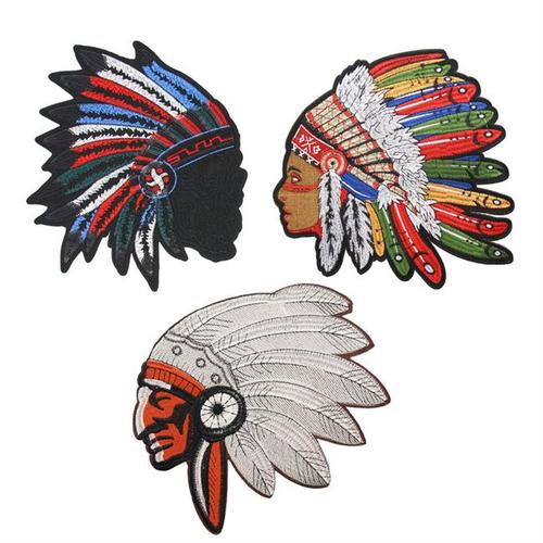 印第安人头像夹克