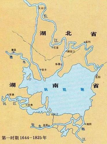 洞庭湖古代曾号称"八百里洞庭".