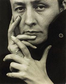 georgia o"keeffe, 1918, photograph by alfred