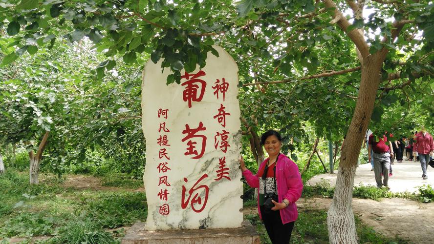 又来到另一景点~阿凡提风情园,这里也有葡萄沟,吐鲁番真是葡萄的