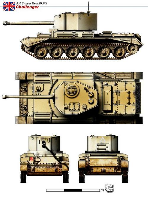 二战英国坦克装甲车彩色图鉴