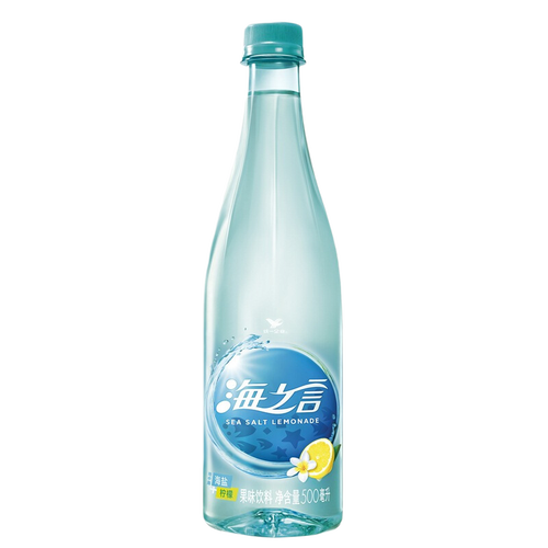 统一海之言海盐 柠檬黑加仑水饮料500ml*15瓶 整箱夏季消暑饮品