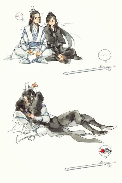 心疼避尘,魔道祖师 忘羡