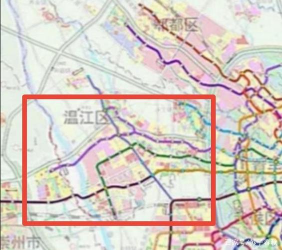 成都温江:未来9条轨道交通线路,地铁密度在二圈层或