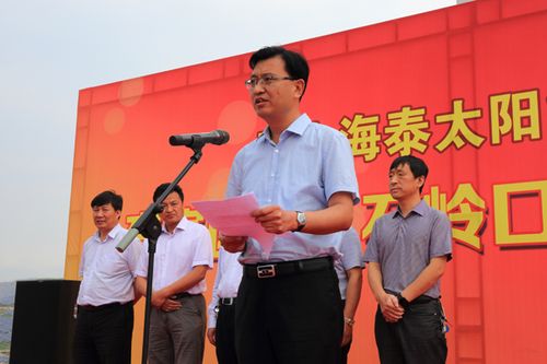 县委常委,常务副县长朱文军致辞