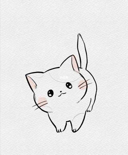 猫咪_绘画_画画_文化_绘画