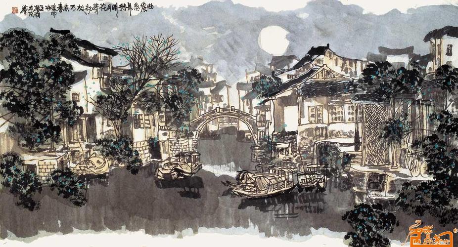 名家 王梦湖 山水 - 作品30