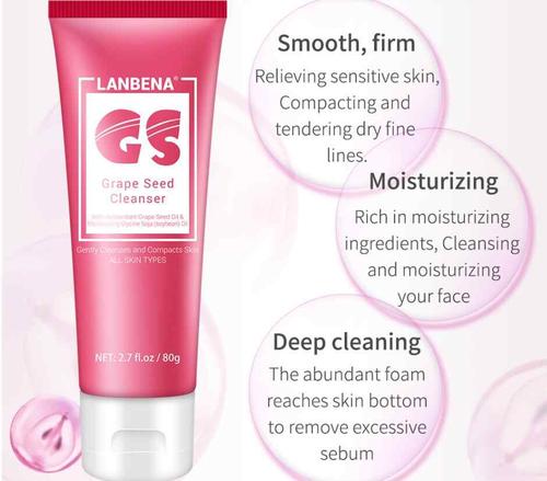 facial cleanser face wash foam cleansing face scrub moisturizing