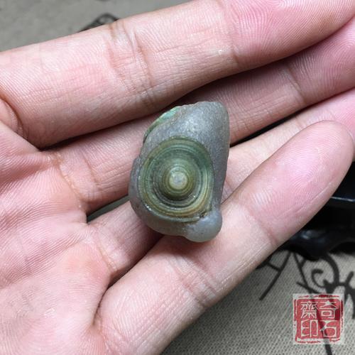 戈壁石玛瑙精品眼石