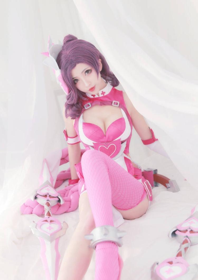 王者荣耀cosplay.迷人切危险的阿轲